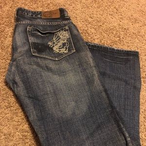 Mens helix boot cut jeans 34/32